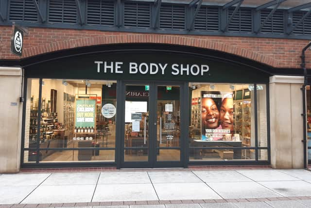 The Body Shop in Gunwharf Quays will not be affected by the recently announced wave of closures.