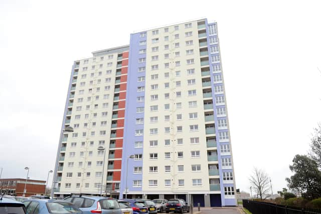 Harbour Tower in Trinity Green, Gosport.Picture: Sarah Standing (030220-6622)