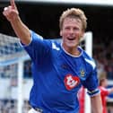 Teddy Sheringham scored 10 goals in 38 games for Pompey. Picture: Steve Reid