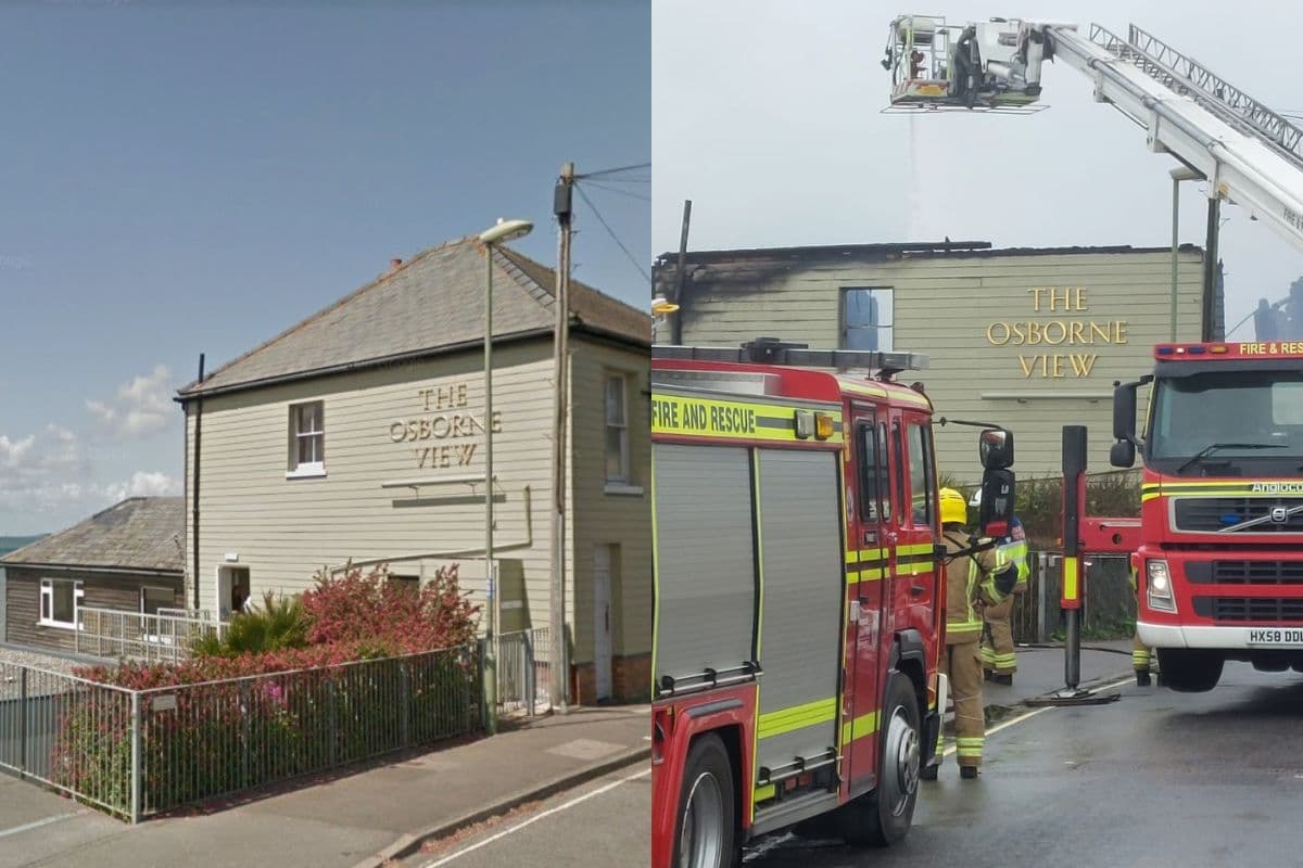 Osborne View fire: The pub that was a favourite of a World Cup winner