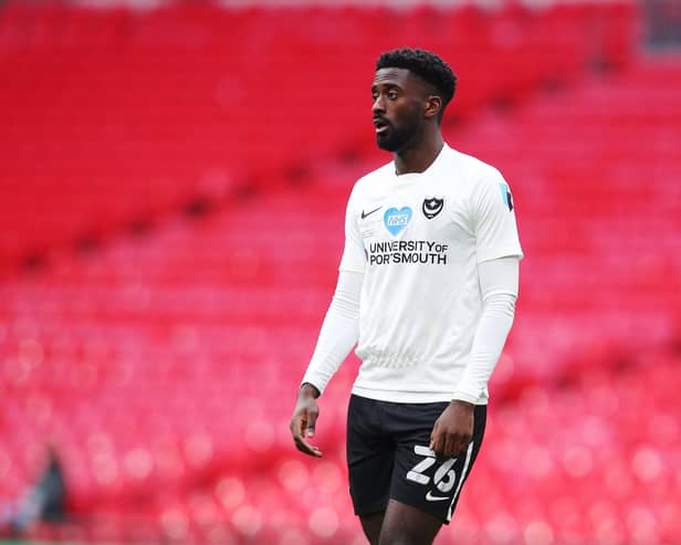 Former Pompey striker Jordy Hiwula 