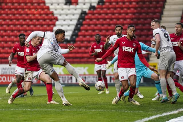 Pompey drew 0-0 at Charlton today. Pic Jason Brown/ProSportsImages