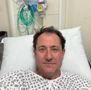 Richard Gaisford has thanked staff after being rushed for emergency surgery in Portsmouth.