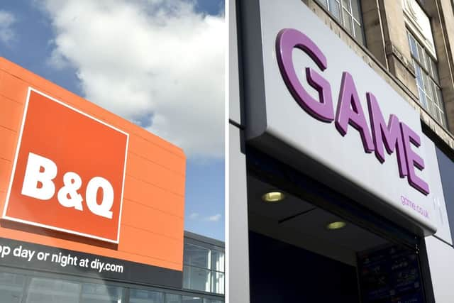 B&Q and Game have been named among companies based in Portsmouth and Hampshire which did not pay the minimum wage. Picture: Sarah Standing/Miguel Medina-Getty Images