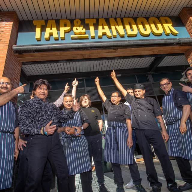 New Gunwharf restaurant, Tap And Tandoor has decided to donate £1 of every February purchase to Pompey in the Community