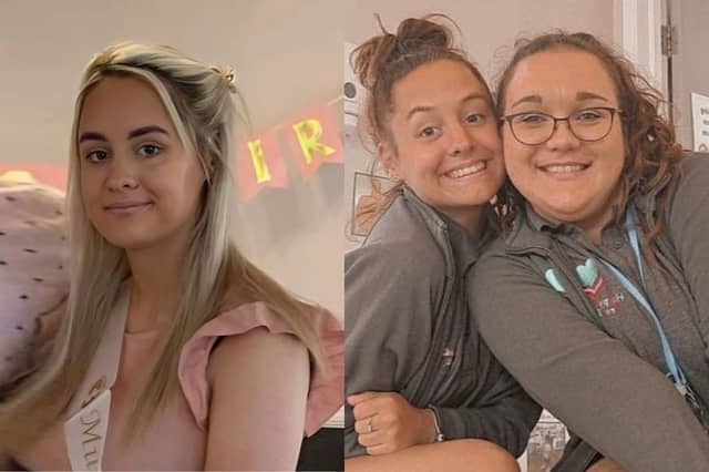 Brook Clarke (left) is desperately trying to register a new nursery setting in Purbrook to take the place of a nursery that she managed which is being closed down imminently. She is working alongside her colleagues, Charlie Kemp (left of picture two) and Becky Cole (right)