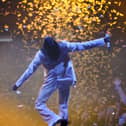 Cat Burns performs on stage during The BRIT Awards 2023