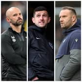 Both Paul Warne, left, and Ian Evatt, right, suffered promotion blows last night as Pompey stayed seven points clear at the top of League One.