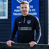 Lee Evans has joined Pompey on a short-term deal until the end of the season