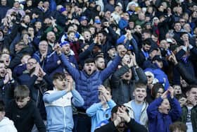 Pompey fans roared them team on to victory against Oxford United on Saturday. Pic: Jason Brown/ProSportsImages