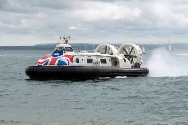 Hovercraft from Portsmouth to Ryde