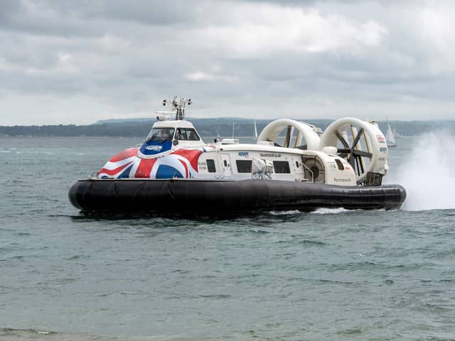 Hovercraft from Portsmouth to Ryde