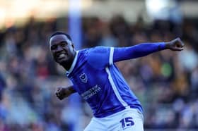 Pompey striker Christian Saydee. Pic: PA
