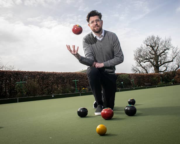 I tried out bowls at Waterlooville Bowling Club where Chair Jackie Buckley and coach Mark Edwards are trying to encourage more young people to take up the sport.