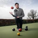 I tried out bowls at Waterlooville Bowling Club where Chair Jackie Buckley and coach Mark Edwards are trying to encourage more young people to take up the sport.