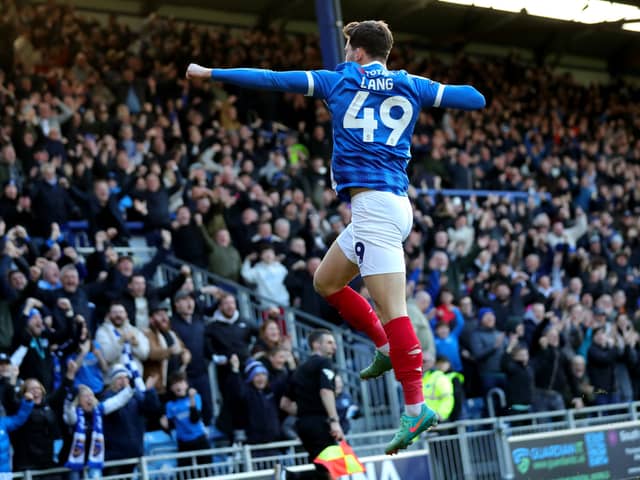 Callum Lag isn't expected to play for Pompey at the weekend. The Blues travel to play Peterborough United. (Picture: PA)