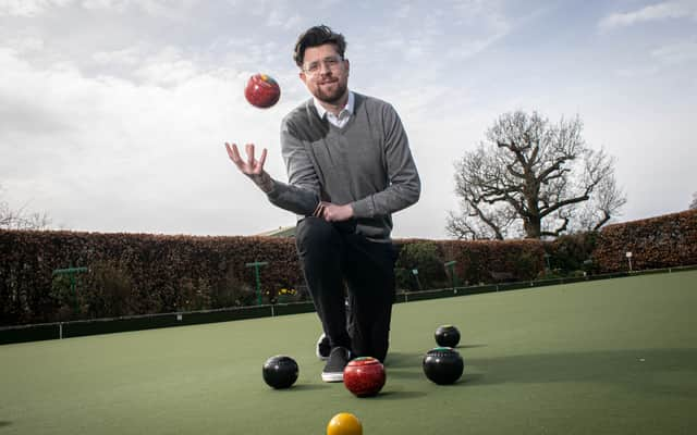 I tried out bowls at Waterlooville Bowling Club where Chair Jackie Buckley and coach Mark Edwards are trying to encourage more young people to take up the sport.