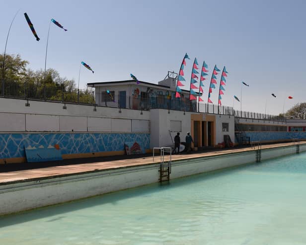 Grand designs have been unveiled to renovate Hilsea Lido have been unveiled. Picture: Keith Woodland (240421-2)