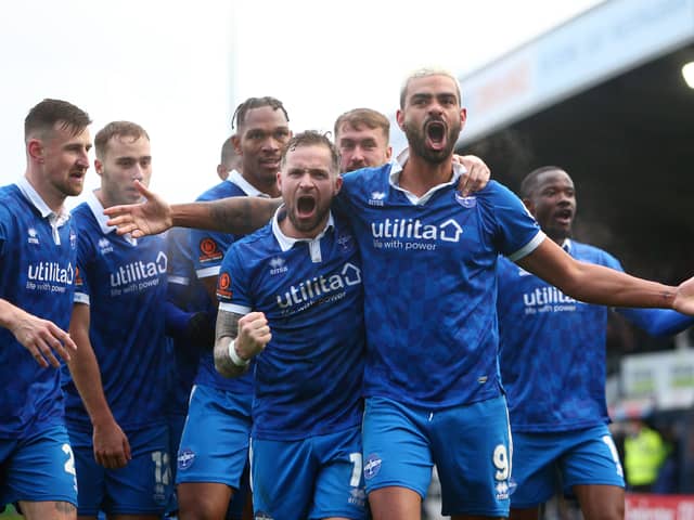 A one-time Pompey loanee from 2015 has made the England squad. Paul McCallum is enjoying a prolific scoring spell at Eastleigh. (Photo by Charlie Crowhurst/Getty Images)