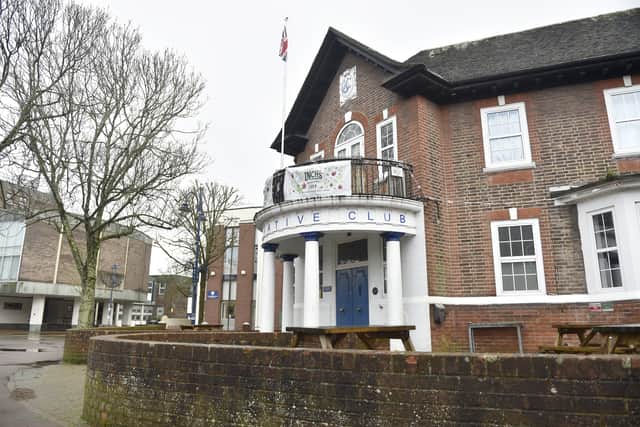 Gosport Conservative Club in Walpole Road, Gosport.
