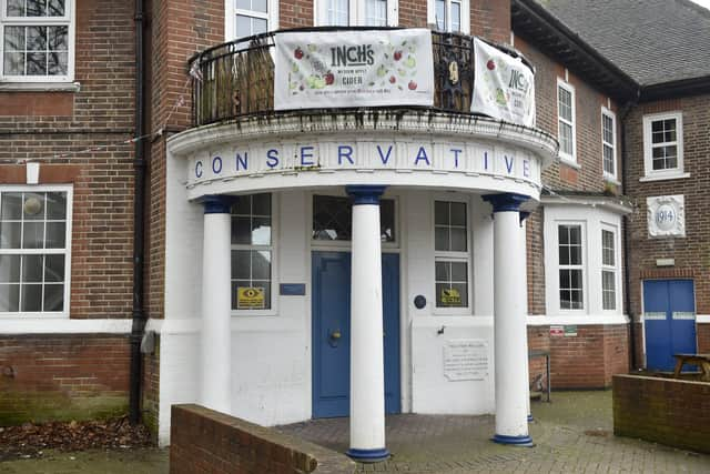 Gosport Conservative Club in Walpole Road, Gosport.
