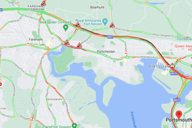 The AA has confirmed that there is a lot of heavy congestion on the M27 eastbound at junction 12. 
Picture credit: AA 
