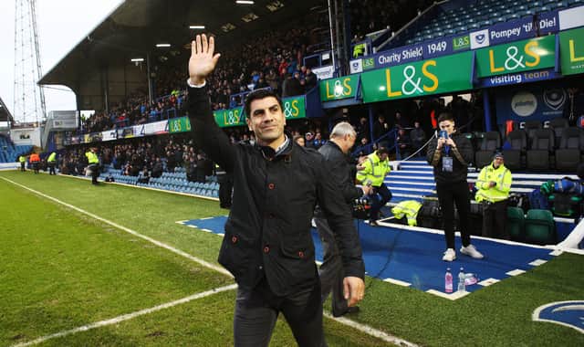 Ricardo Rocha returned to Fratton Park in January 2018 to meet the Pompey fans again. Picture: Joe Pepler
