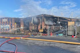 Firefighters have spent over 24 hours dealing with a huge fire near St Mary's Football Stadium. 

Picture credit: HIWFRS 