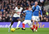 Zak Swanson produced a man-of-the-match display against Spurs in the FA Cup in January 2023. Picture: Getty Images