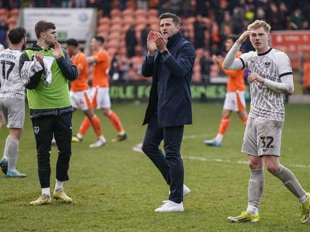 Pompey boss John Mousinho