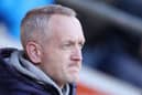 Blackpool boss Neil Critchley in the 0-0 draw with Pompey