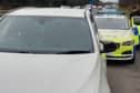 Two women were arrested at junction 2 of the M27 on suspicion of immigration offences. Picture: Hampshire Roads Policing Unit.