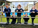 St George's Beneficial Church of England (Voluntary Controlled) Primary School has received a good Ofsted rating following its recent inspection. 


Pictured: Mia Brown, Alfie-Jay Burkhill, Juke Kerridge, Alana Major-Cragg, Hope Melia-Lyndon 