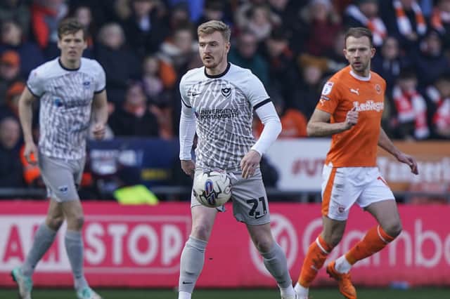 Jack Sparkes was forced off with an ankle injury at Blackpool on Saturday. Picture: Jason Brown/ProSportsImages