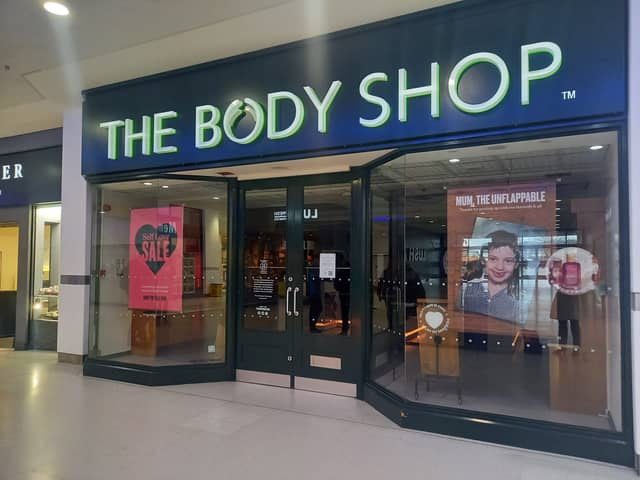 The Body Shop in Cascades shopping centre has shut for good.