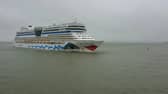AIDAluna sailing into Portsmouth this morning for the first time. The previous ships from the same company include AidaSol, Aidabella  and AidaMar. Picture: The News