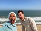Mike Wozniak and Ola Labib in World's Most Dangerous Roads - Series 5 - Episode 4.