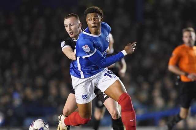 John Mousinho has praised Kusini Yengi's Pompey impact. Picture: Jason Brown/ProSportsImages