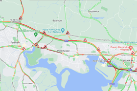 The roads have been a nightmare this morning for commuters with significant delays. 