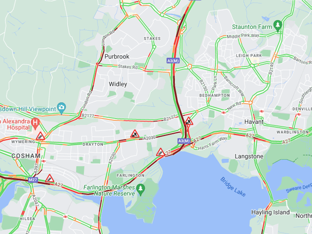 The roads have been a nightmare this morning for commuters with significant delays. 