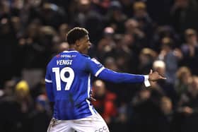 Pompey striker Kusini Yengi. Pic: Getty Images