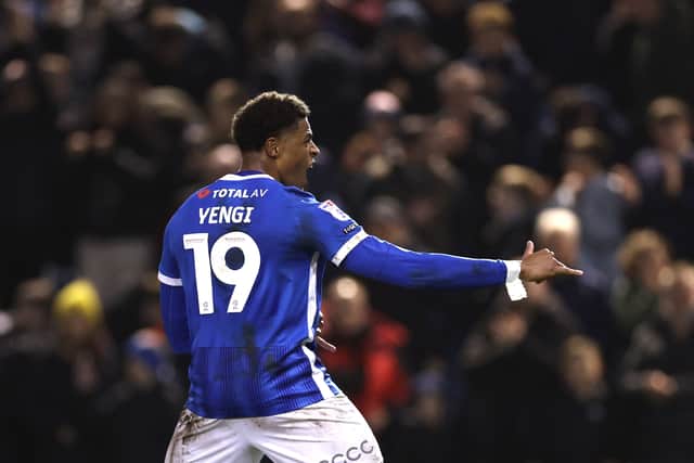 Kusini Yengi netted 13 goals for Pompey. Pic: Getty Images