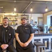 Croxton's Kitchen and Tap House has been nominated for an award in the Muddy Stilettos Awards 2024 in the category of casual dining. 
Pictured: (left to right) Rufus Clark, restaurant manager, and Brad Morley, one of the owners. 