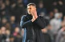 Pompey boss John Mousinho.   Pic: Graham Hunt/ProSportsImages