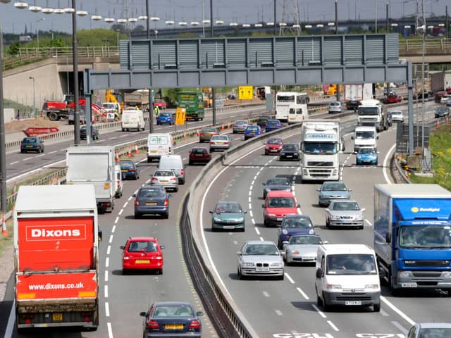The M25 between junctions 10 and 11 will be closed this weekend. Pompey fans are set to get caught up in the traffic on their trip to Peterborough. Picture: Simon Turner/Construction Photography/Avalon/Getty Images