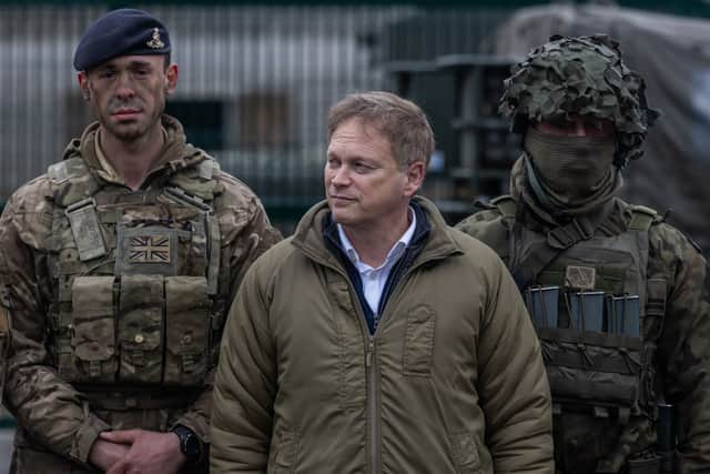 Defence secretary Grant Shapps.