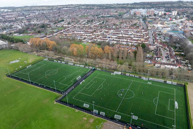 The King George V playing fields in Cosham. Picture: Marcin Jedrysiak