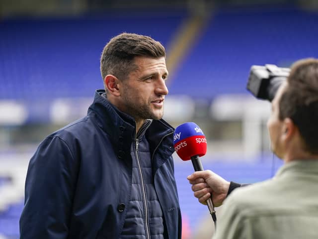 Pompey boss John Mousinho admitted he has never seen away support like that witnessed at Peterborough. Pic: Jason Brown/ProSportsImages