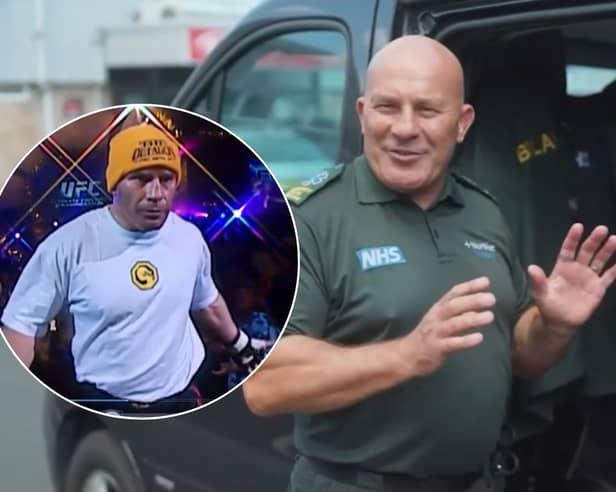 UFC Fighter turns paramedic after death of father. Former World Champion UFC fighter Ian 'The Machine' Freeman says now 'instead of putting people in hospital I save them'