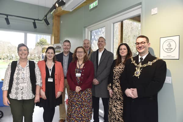 The Lord Mayor of Portsmouth Tom Coles opened the new community hub planted a commemorative tree for the late queen at Victoria Park in Portsmouth on Monday, March 18, 2024.

Picture: Sarah Standing 